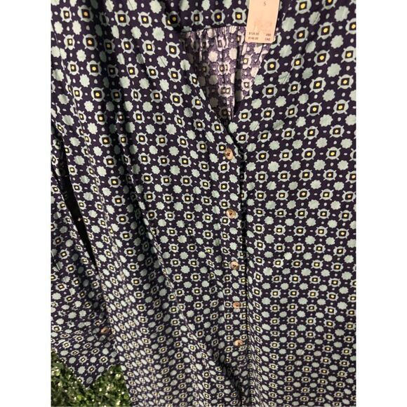 NWT Anthropologie Alexandra Farmer Flannel Lounge Jumpsuit Size Small - Picture 4 of 7